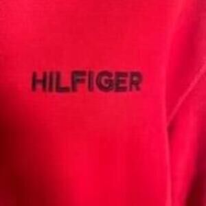 Men's Tommy Hilfiger Red Sweatshirt Size XXL